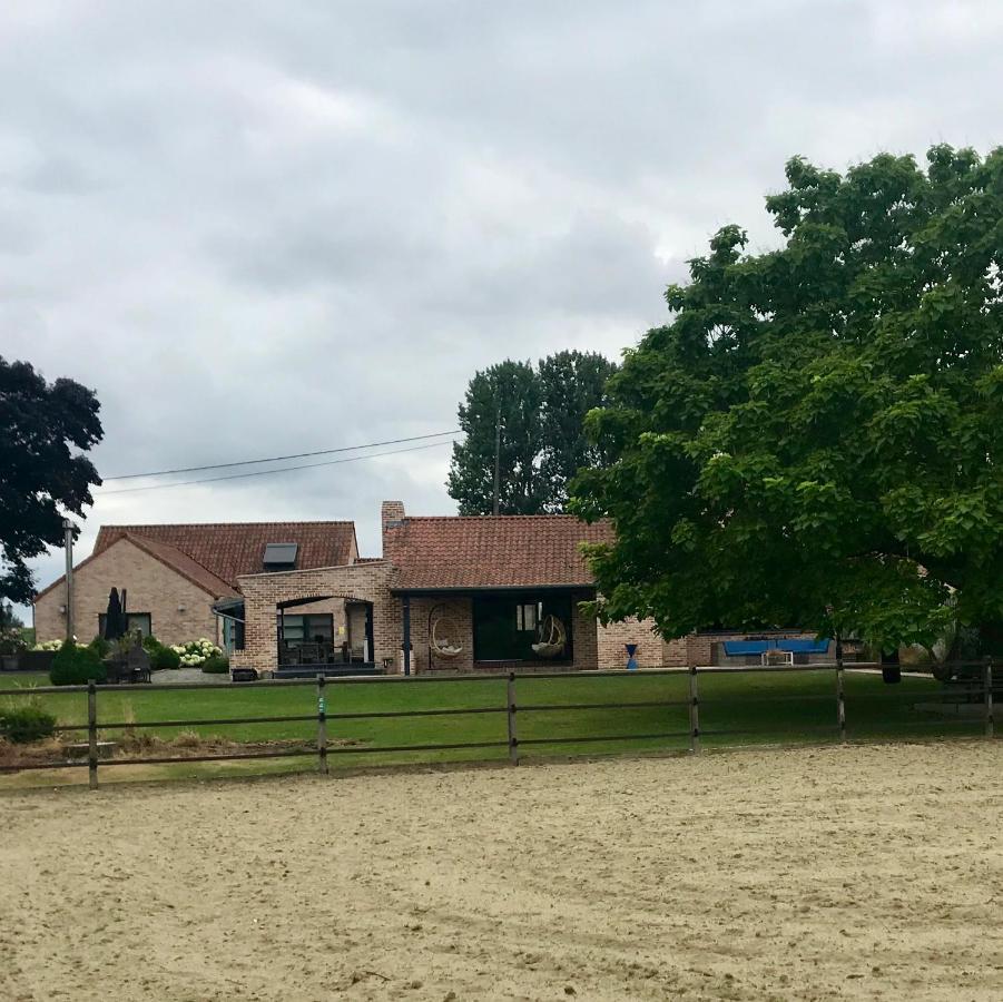 Een Prachtige En Luxueuze Vakantiewoning Dat Is Hof Leskensdaele Geraardsbergen Exterior foto